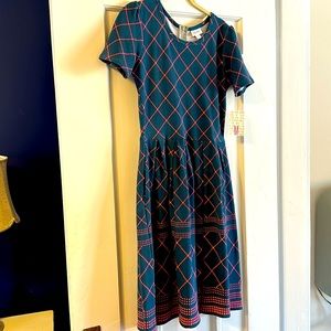 LuLuRoe Amelia Dress NEW Medium -pockets